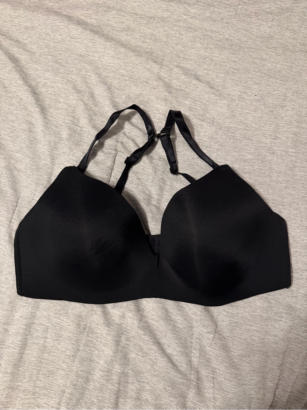 Black nursing bra